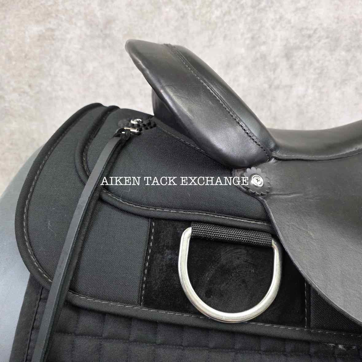 **SOLD** 2020 High Horse by Circle Y 6910 Lockhart Cordura Trail Western Saddle, 17" Seat, Regular Tree - Semi QH Bars