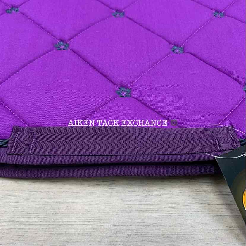 Centaur Hibiscus All Purpose Saddle Pad, Purple, Brand New