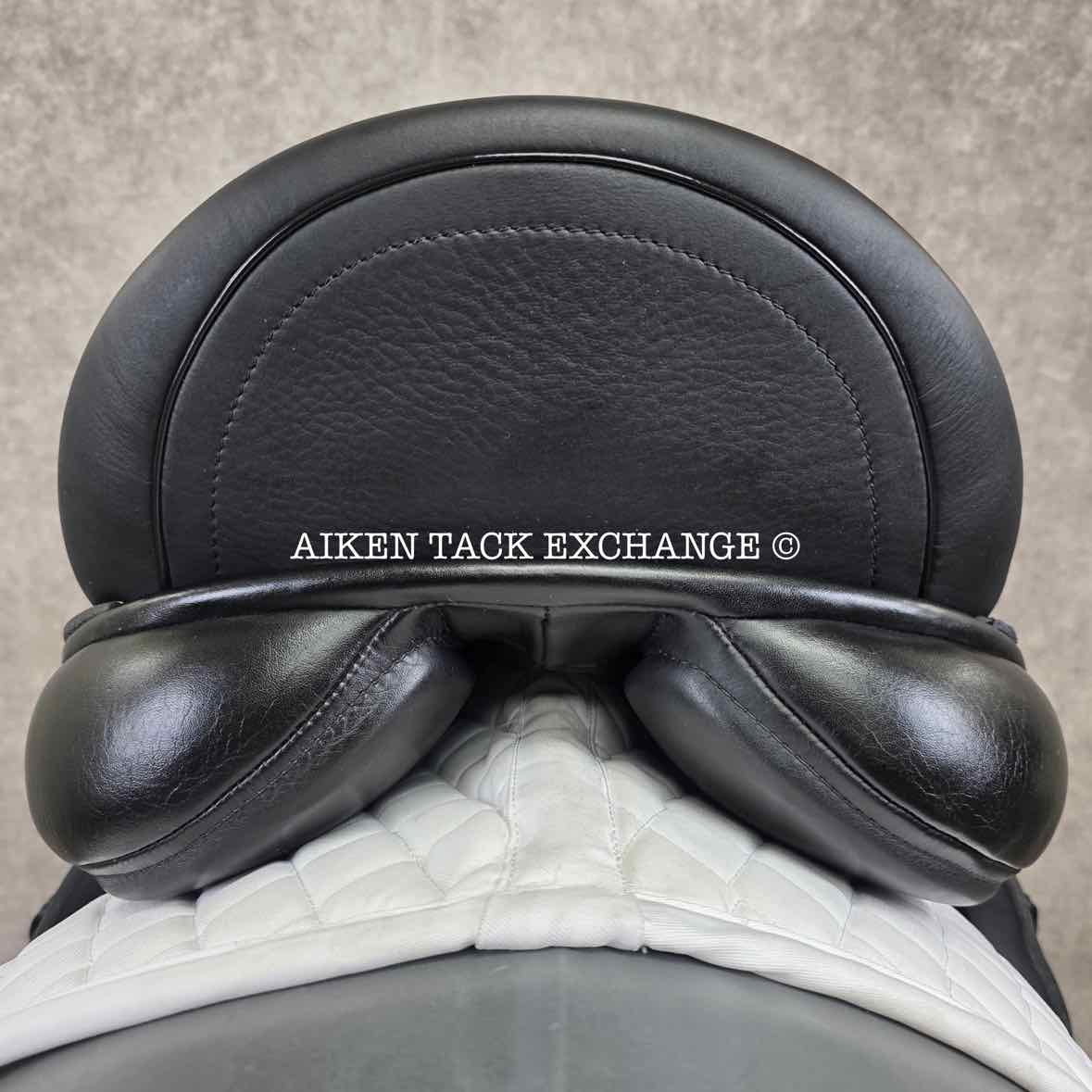 2020 Custom Saddlery Icon Star Monoflap Dressage Saddle, 18" Seat, Adjustable Tree, Wool Flocked Hybrid Panels
