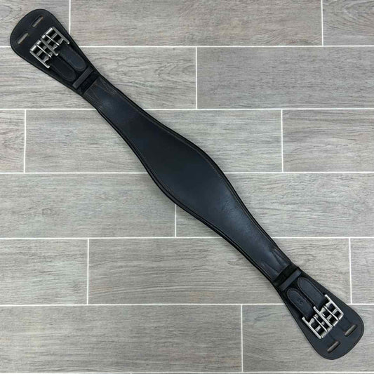 Leather Dressage Girth, Black, 30"