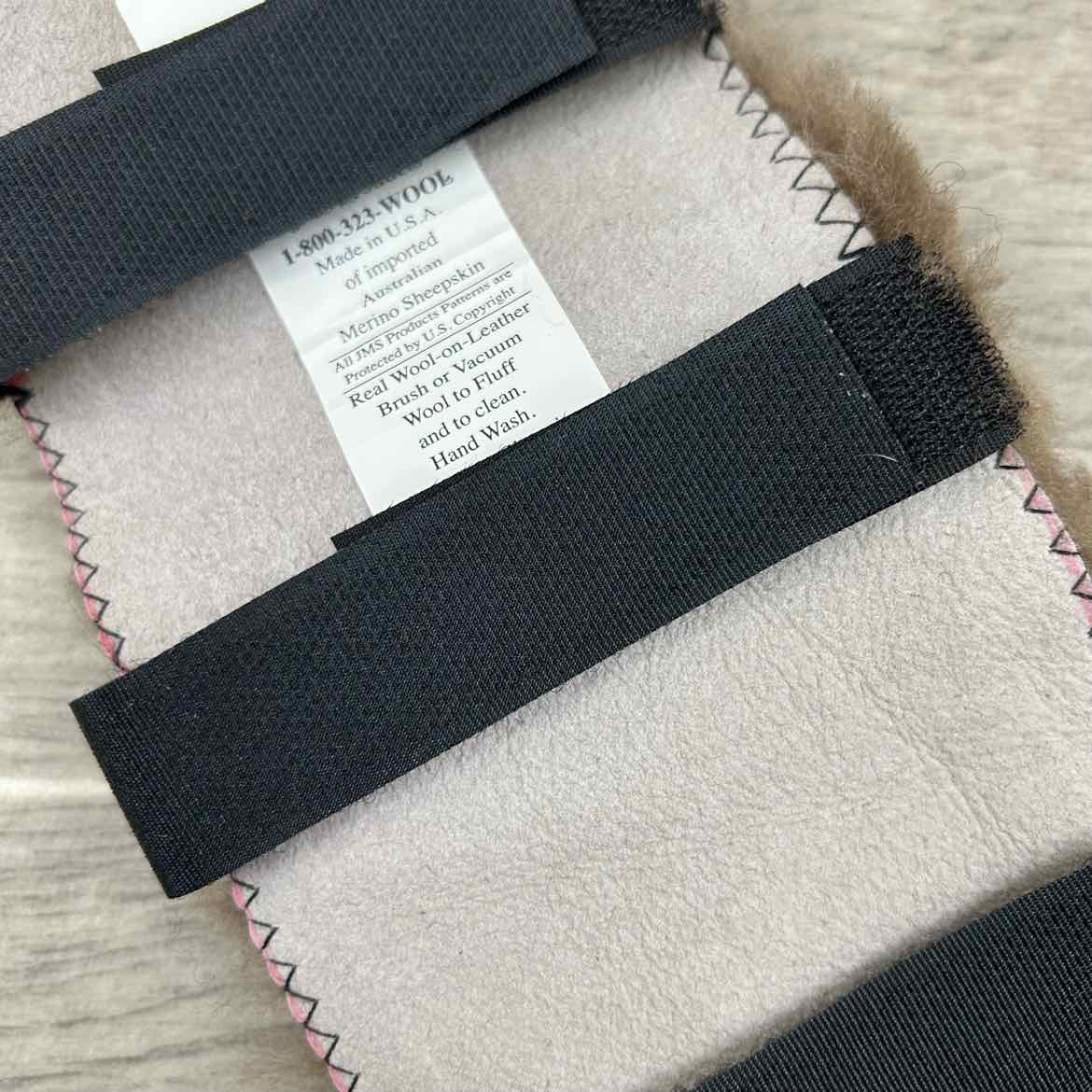 Schneiders Merino Sheepskin Noseband Liner for Grazing Muzzle, Size Full