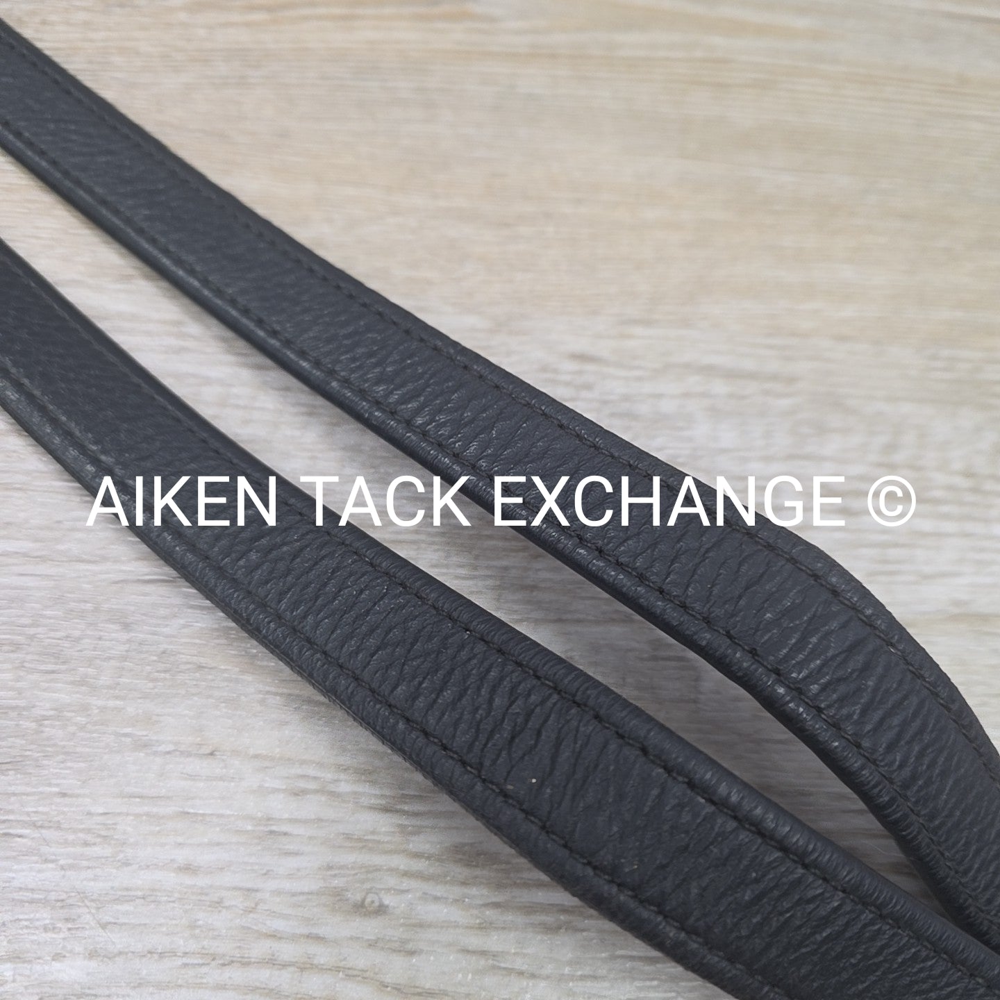 Bates Stirrup Leathers, Black, 54"