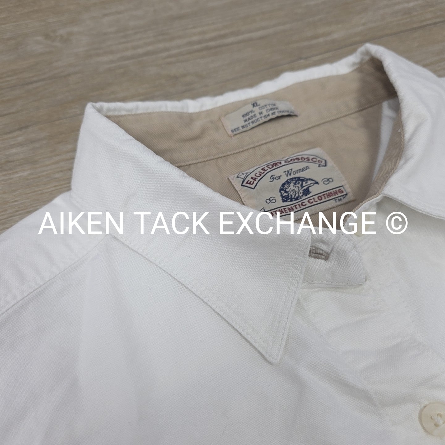 Parelli Eagle Dry Goods Long Sleeve Button Up Shirt, Size XLarge