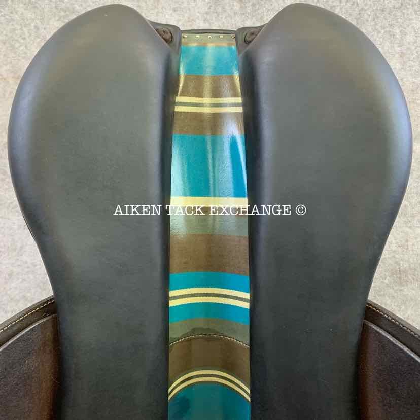 2018 Voltaire Palm Beach Close Contact Jump Saddle, 19" Seat, 4AAAR Flap, Medium Tree, PRO Panels