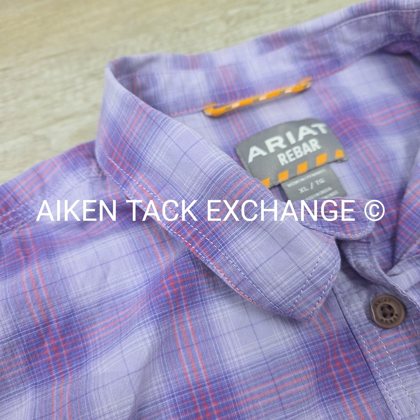 Ariat Rebar Long Sleeve Button Up Top, Size X-Large