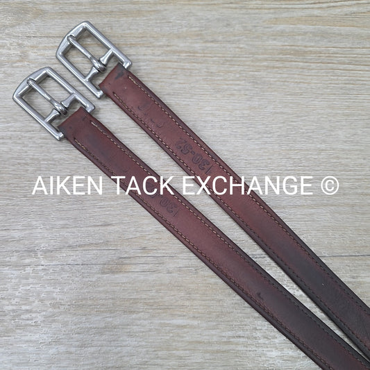 CWD Nylon Lined Stirrup Leathers, Brown, 52"