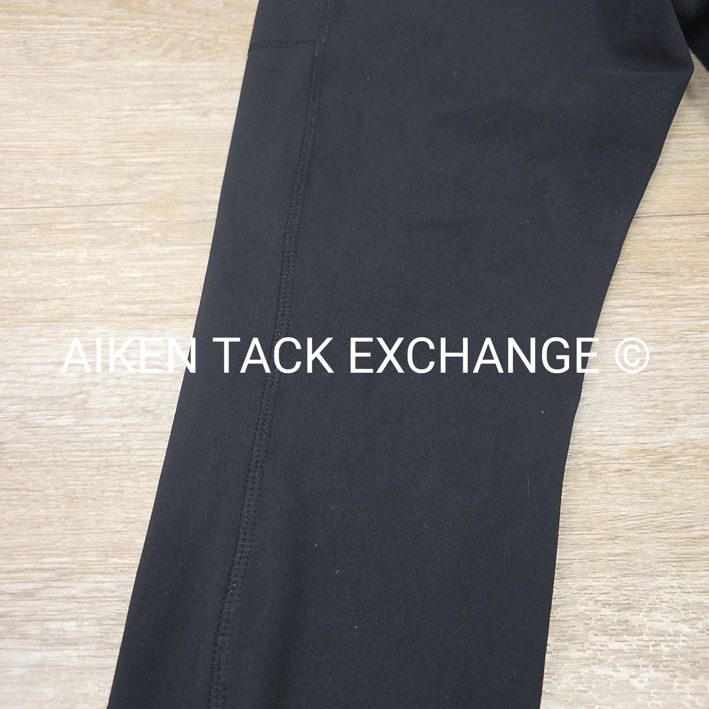 Danskin High-Rise Athletic Leggings wtih Pockets, Black, Women's Size Large