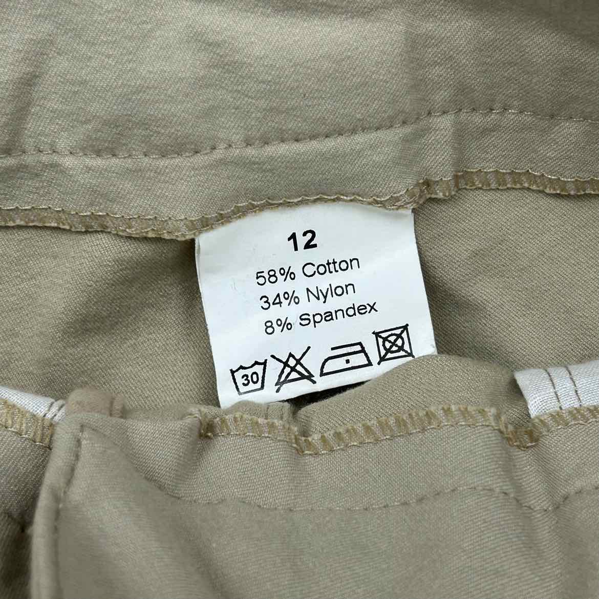 Dover Saddlery Riding Sport Competitor Knee Patch Jods, Size 12