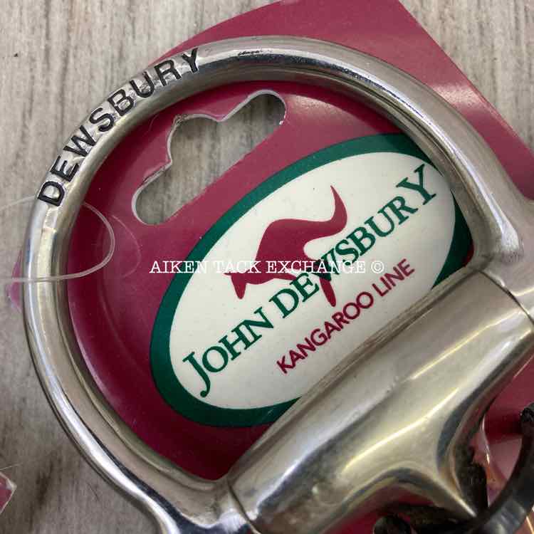 Kangaroo John Dewsbury Single Jointed Slow Twist Full Cheek Bit 5.5"