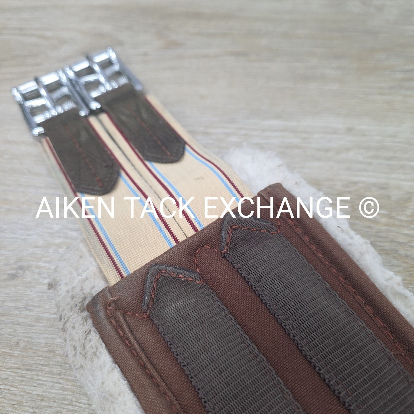 Lettia CoolMax Clik Girth, Brown, 46"