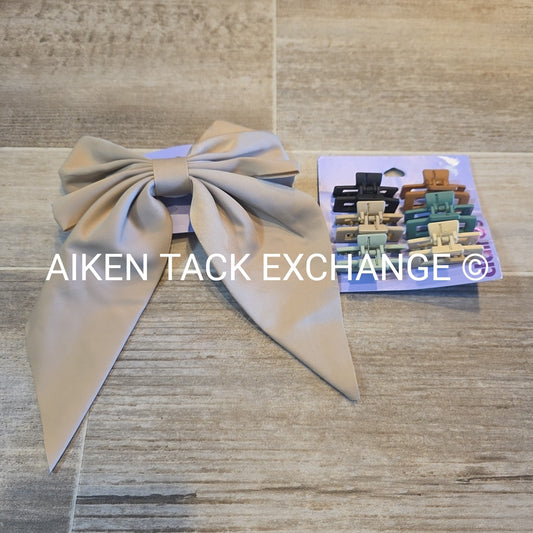 Claire's Hair Bundle - 1 Set of Claw Clips, 1 Hair Clip