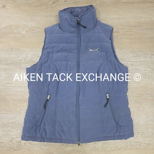 HKM Quilted Vest w/ Horse Bit, Women's XLarge