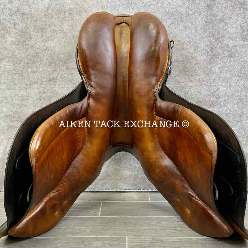 **SOLD** Stubben Siegfried Extra All Purpose Jump Saddle, 19" Seat, 31 cm Tree - Medium Wide/Wide, Wool Flocked Panels