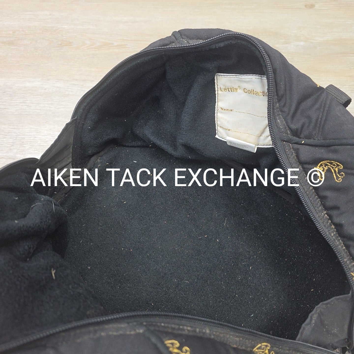Lettia Fleece Lined Helmet Bag