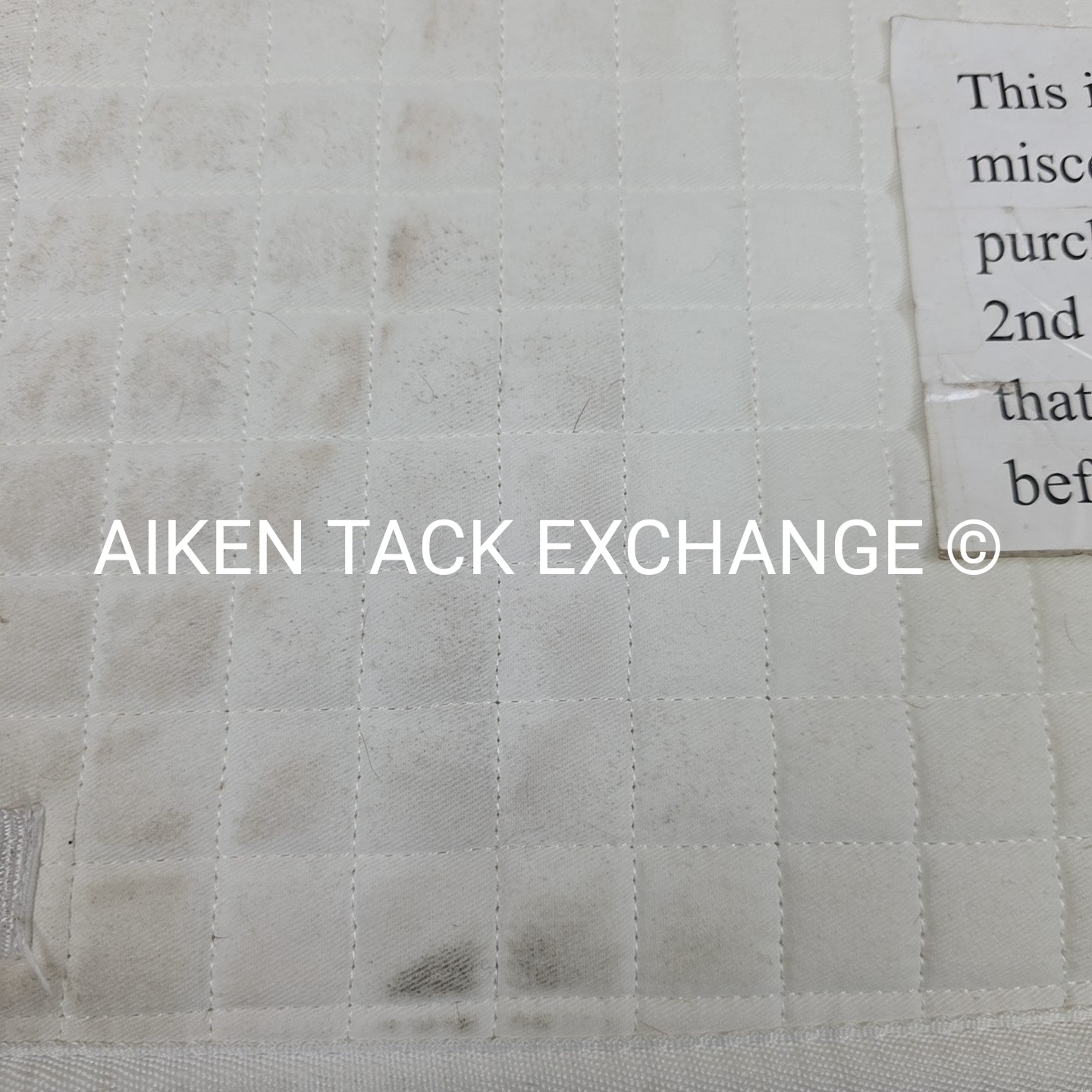 Back on Track ThinLine Therapeutic All Purpose Saddle Pad