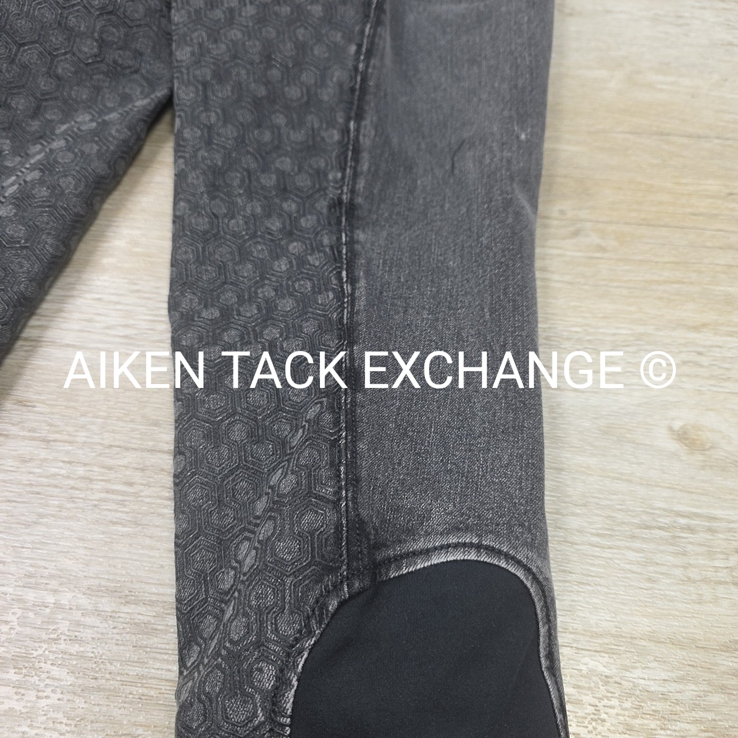 Ariat Halo G Denim Silicone Grip Full Seat Breeches, Size 24