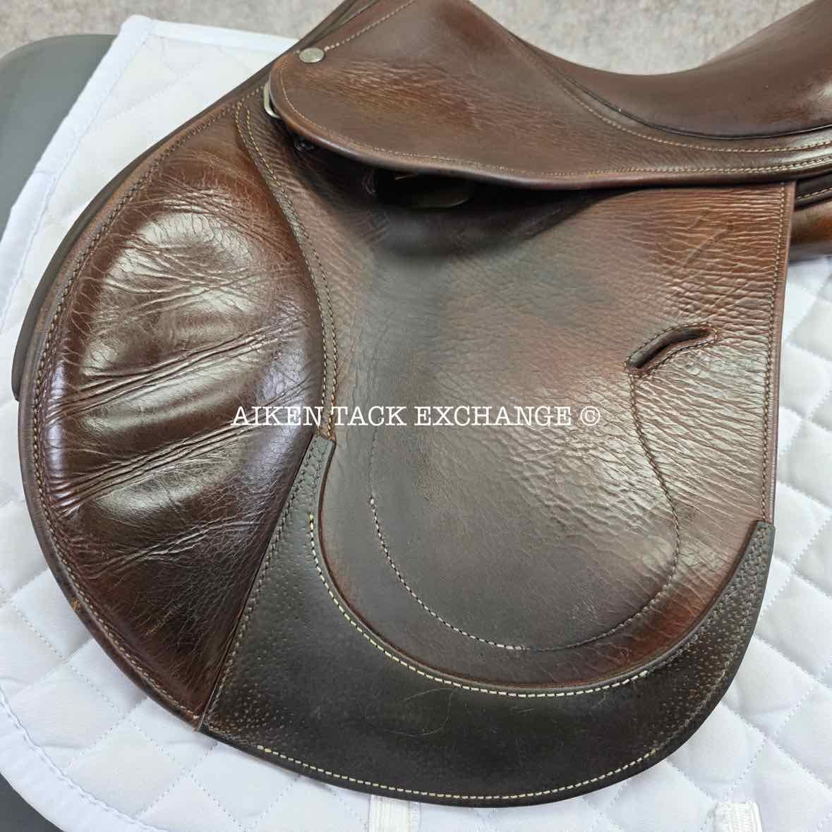 2014 Antares Pony Close Contact Jump Saddle, 15.5" Seat - 00D Flap, MW Tree, Foam Panels, Buffalo Leather