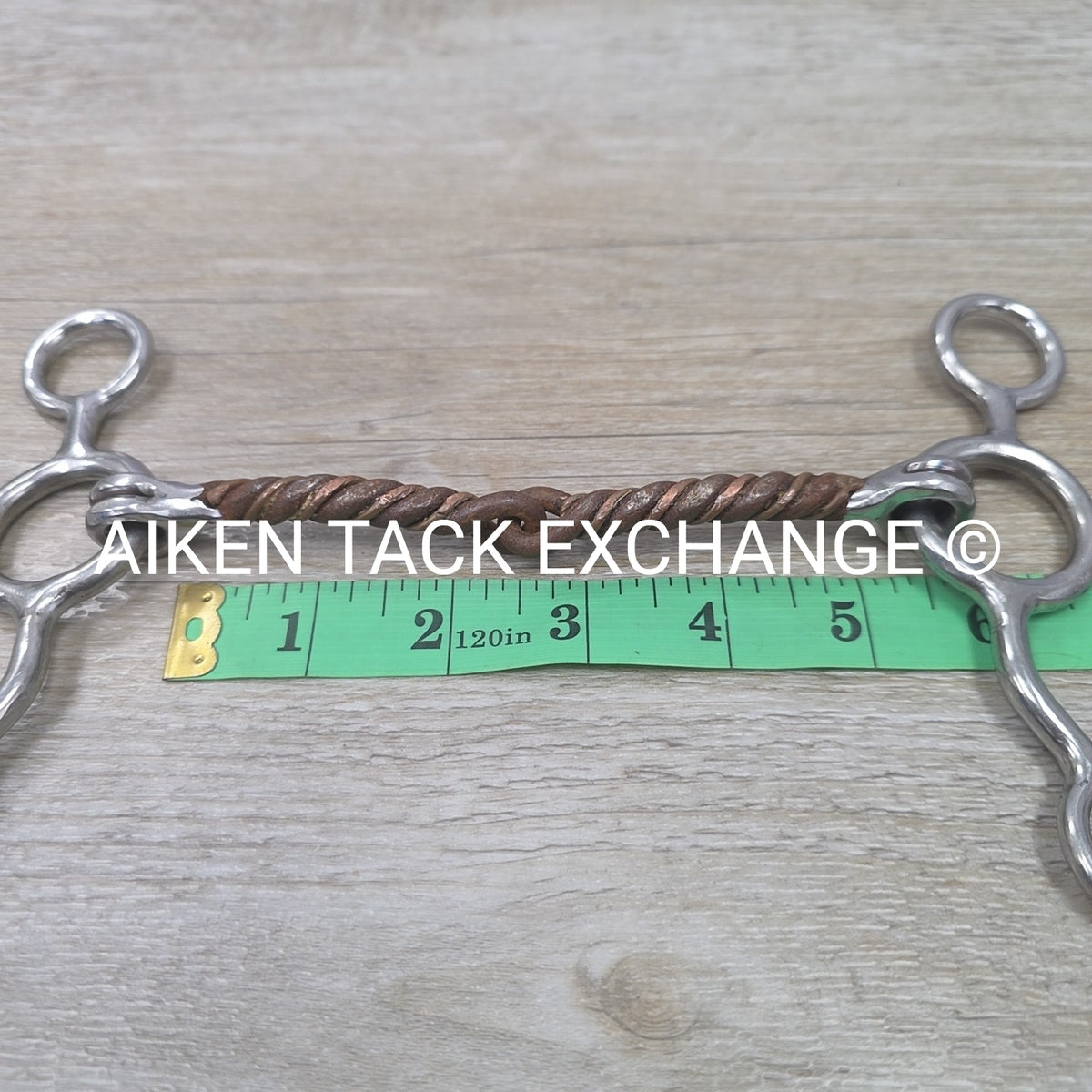 Bit Master Single Joint Twisted Copper Jr Cowhorse Bit 5"