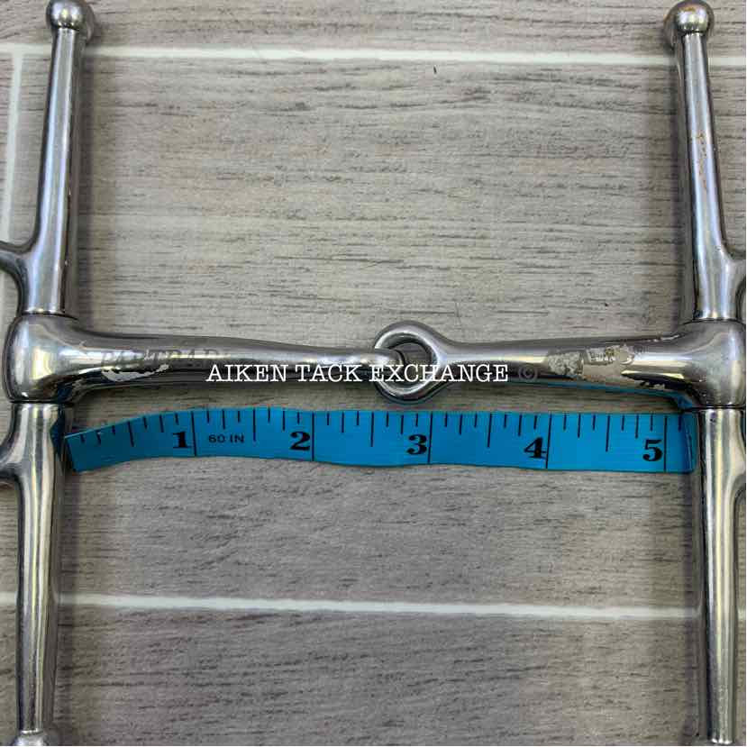 Partrade Single Joint Full Cheek Bit 5"