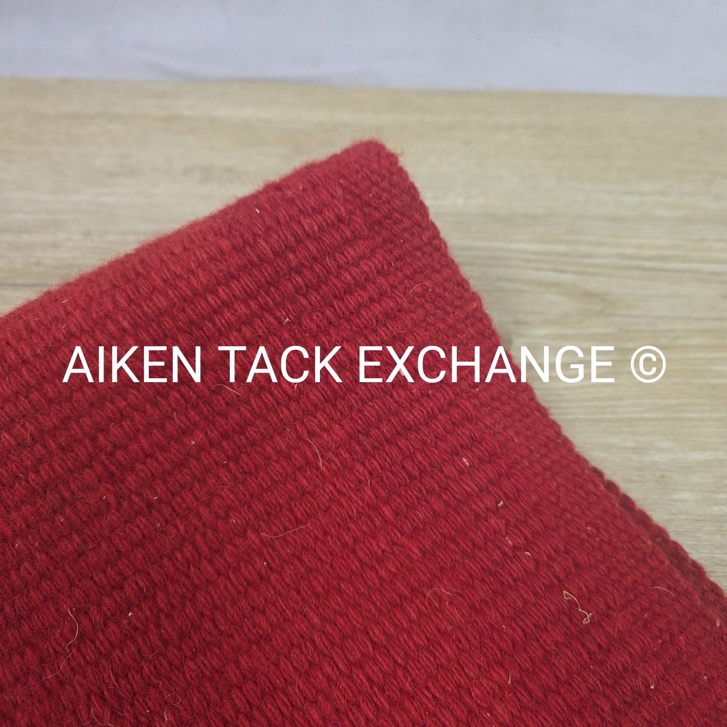 Tahoe Tack Heavy Duty Solid New Zealand Wool Saddle Blanket, 36" x 34"