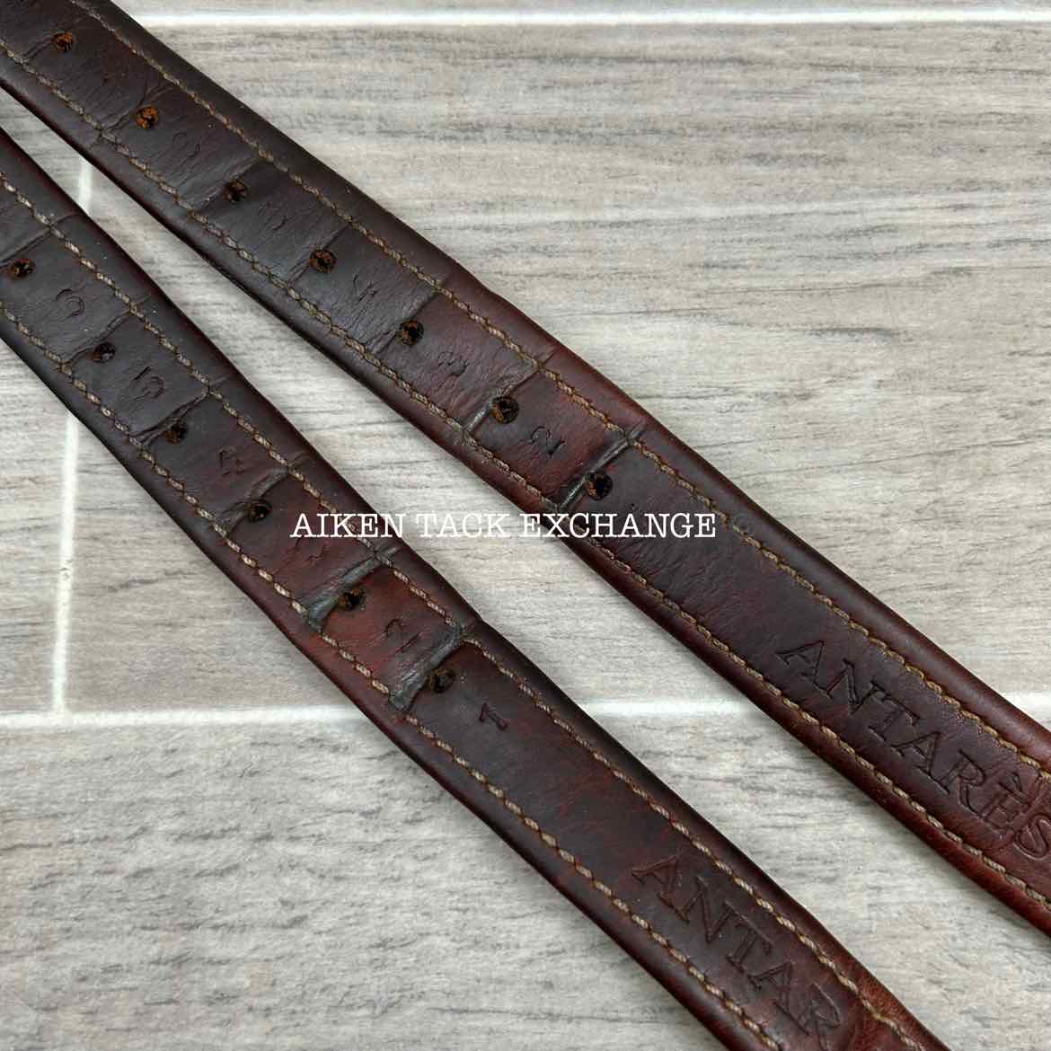 Antares Stirrup Leathers, Brown, 50"
