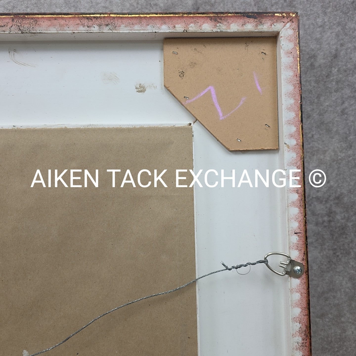 PL. 39 Le Petit Corporal, Embroidered, Matted, Framed, 31" x 27"