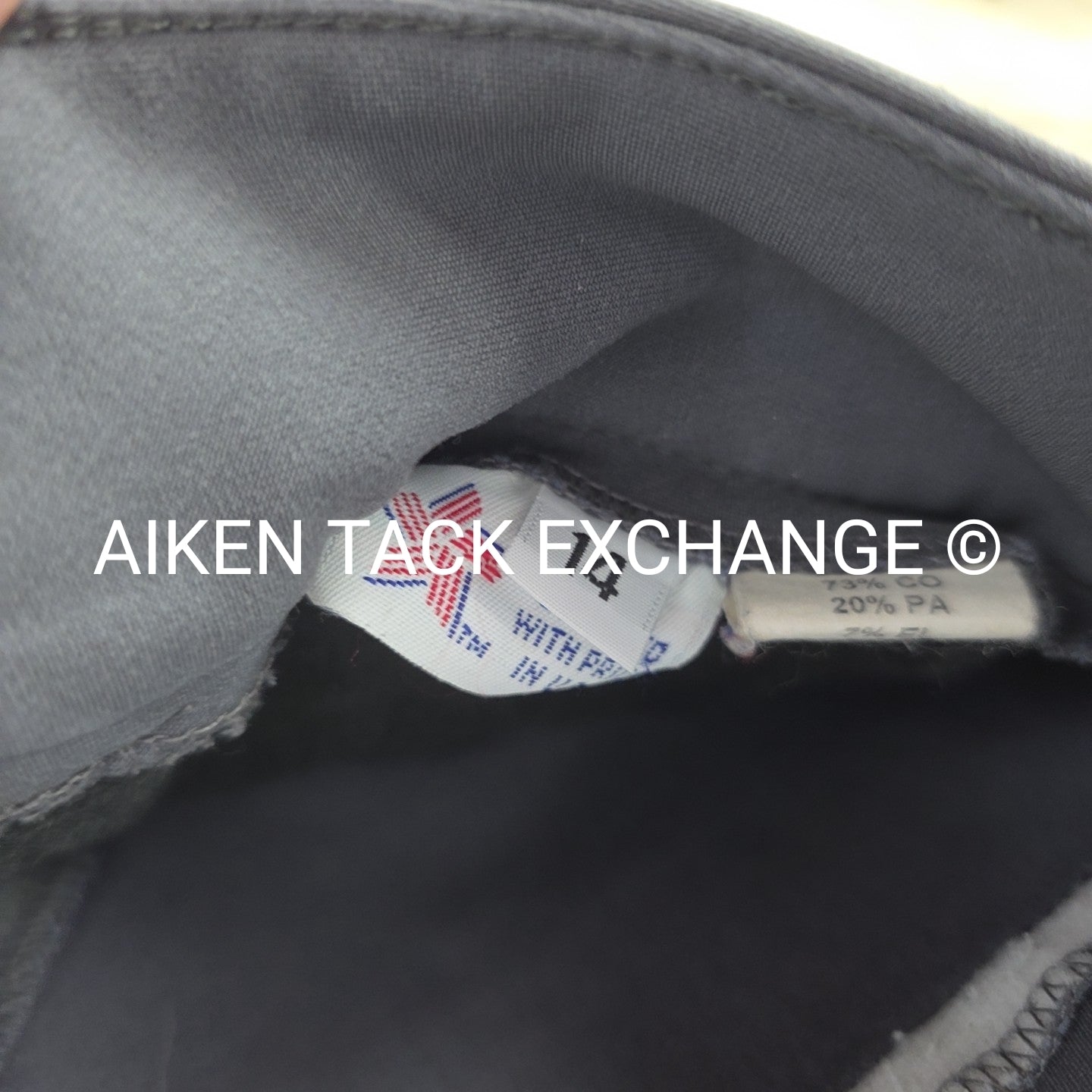 Tailored Sportsman Front Zip Trophy Hunter Knee Patch Breeches, Size 14