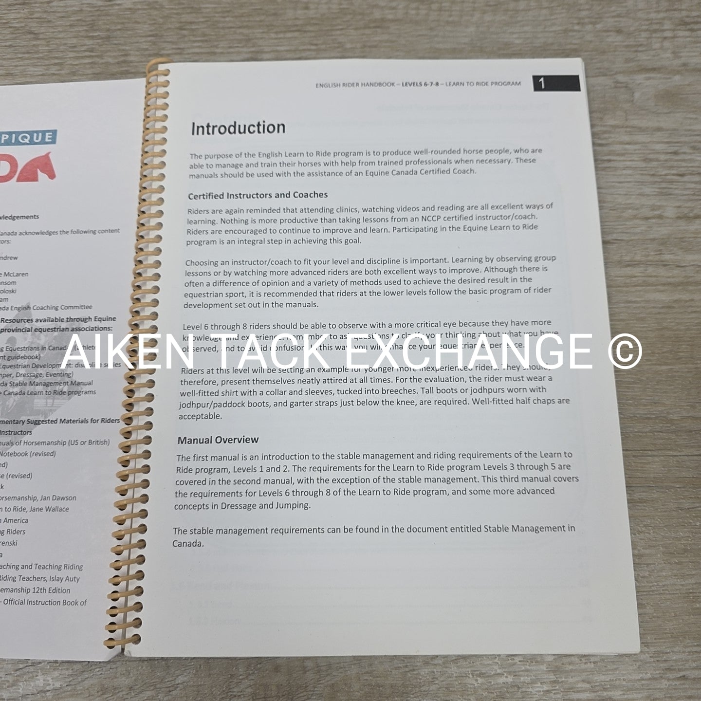 Equine Canada's English Rider Handbook - Levels 6, 7, 8