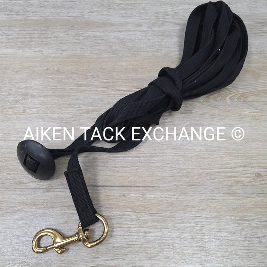 Flat Cotton Web Lunge Line