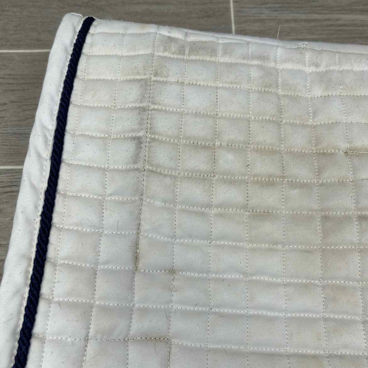 Hulsebos Dressage Saddle Pad, White