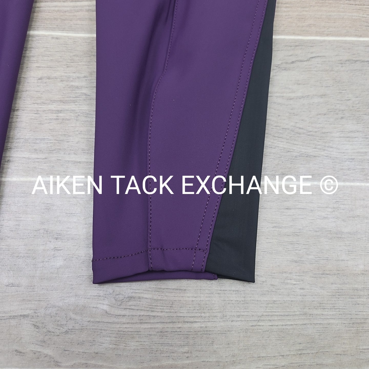KL Select Gabrielle Knee Patch Breeches, Purple, Women's Size 34R