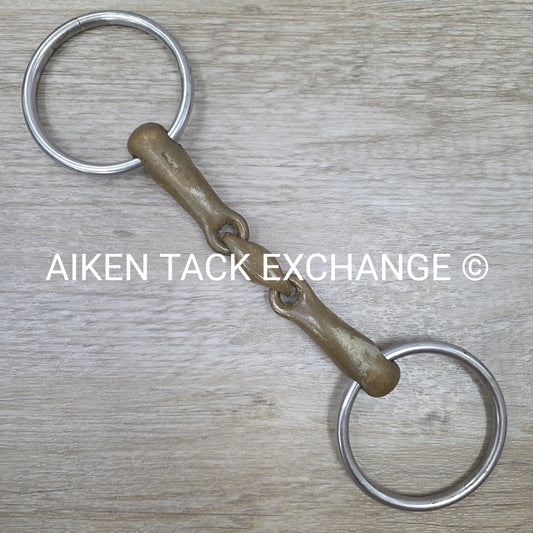 Herm Sprenger KK Aurigan Double Joint Loose Ring Bit 5.5"