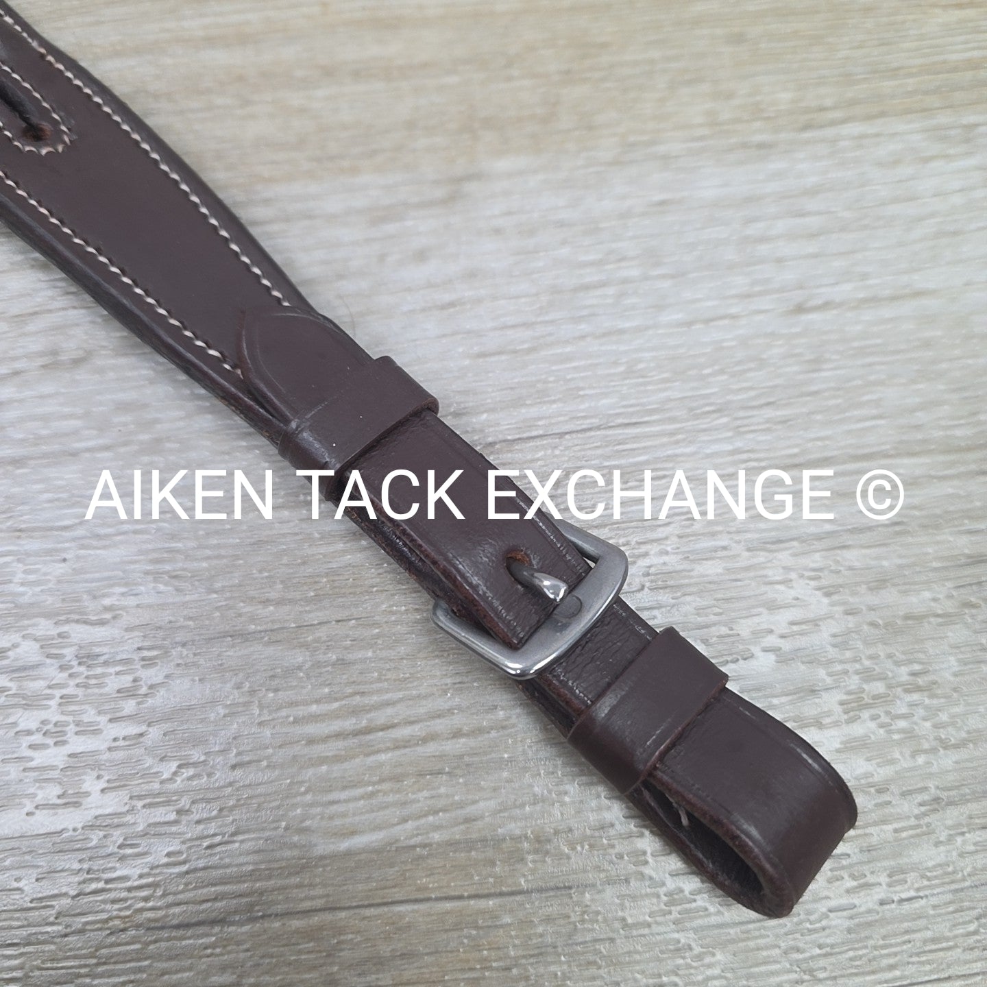 Plain Round Raised Running Martingale Attachment, Brown