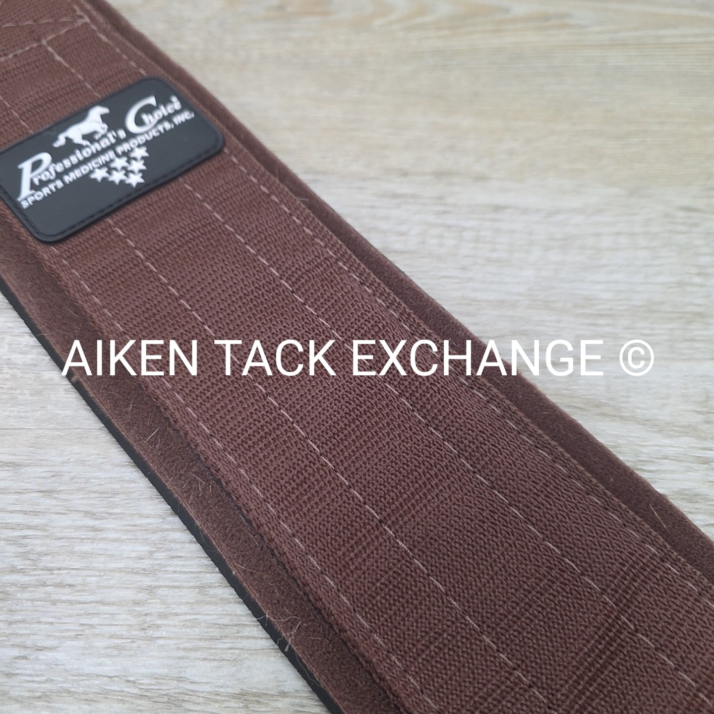 Professional's Choice SMx Double Elastic Girth, Brown, 48"