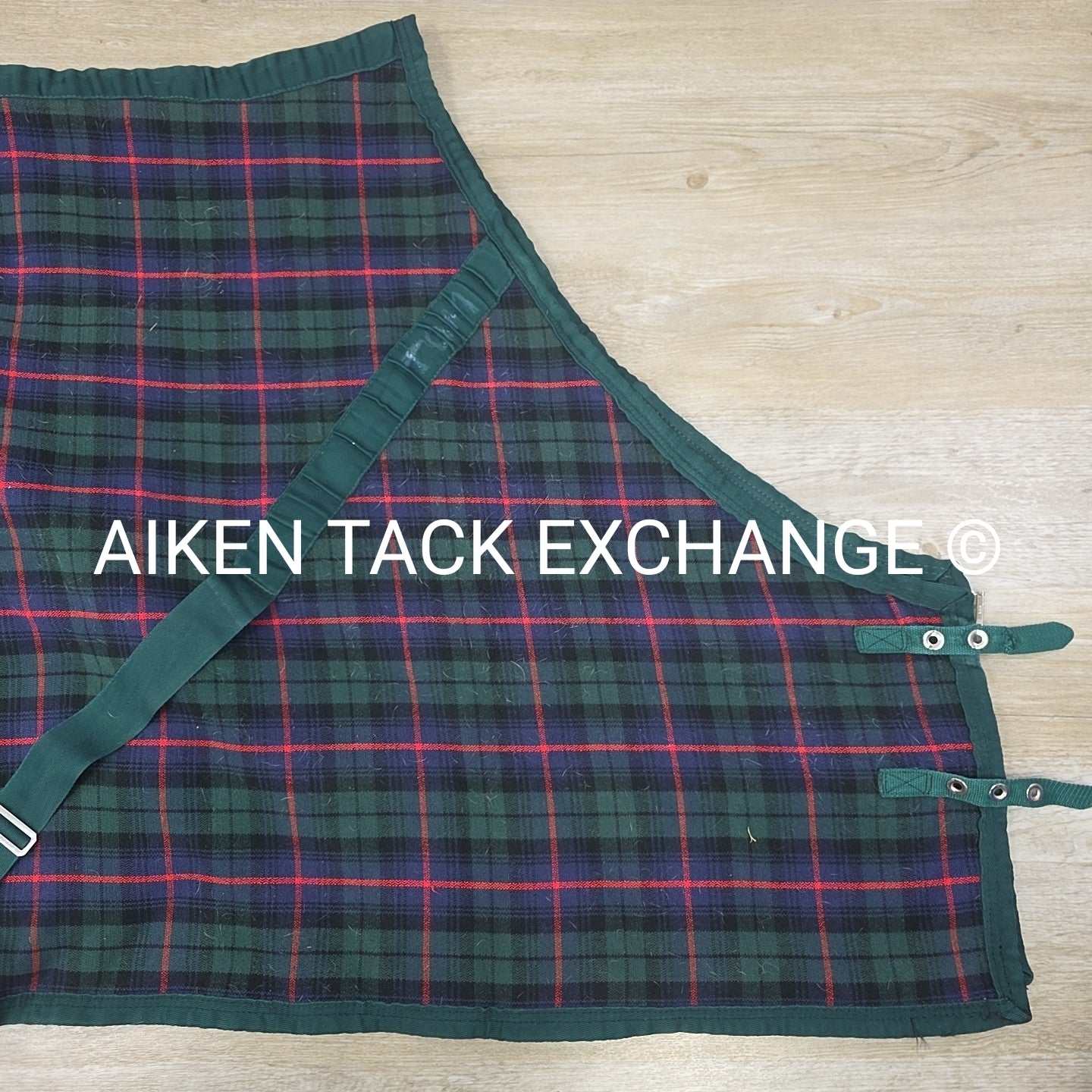 5/A Baker Original Tartan Plaid Heavyweight Stable Sheet, Size 78"