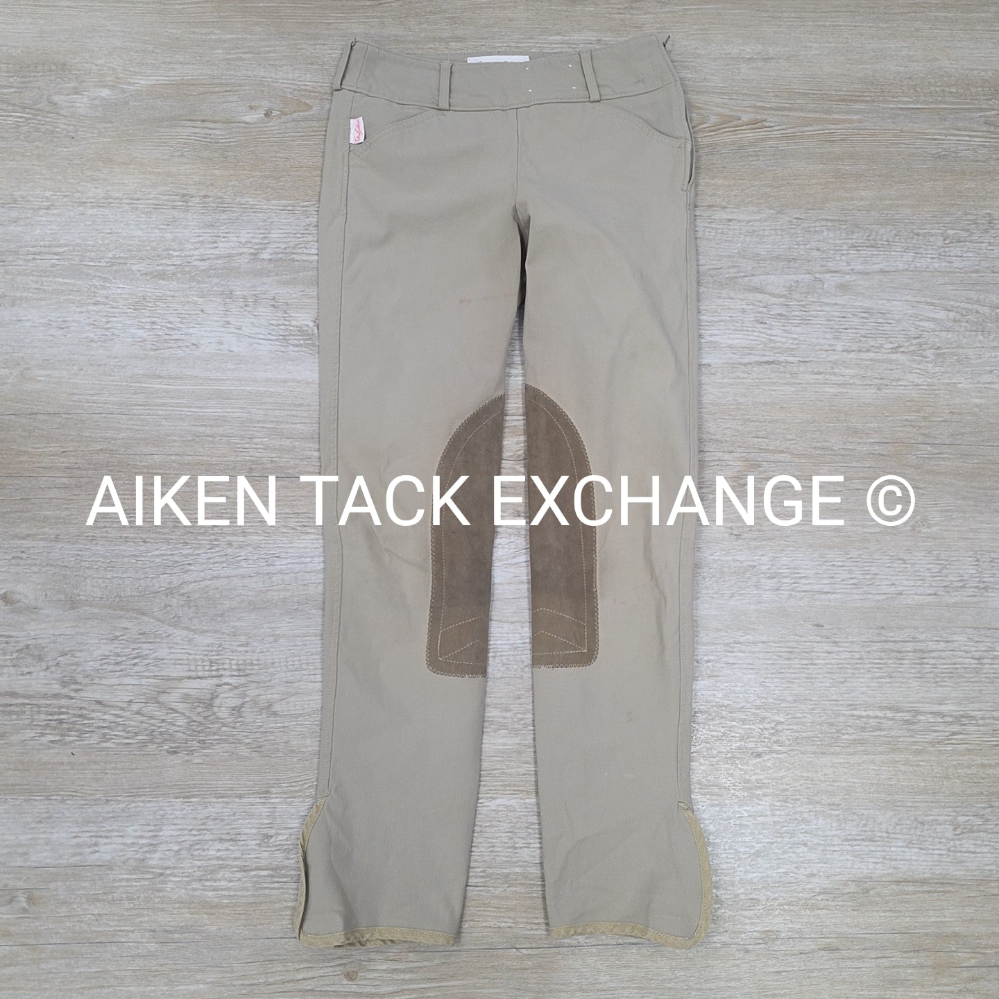 Tailored Sportsman Trophy Hunter Knee Patch Breeches, Size 24