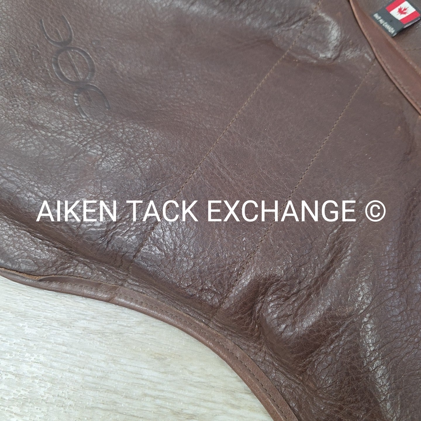 Ogilvy Leather & Foam Half Pad, 16.5" - 18"