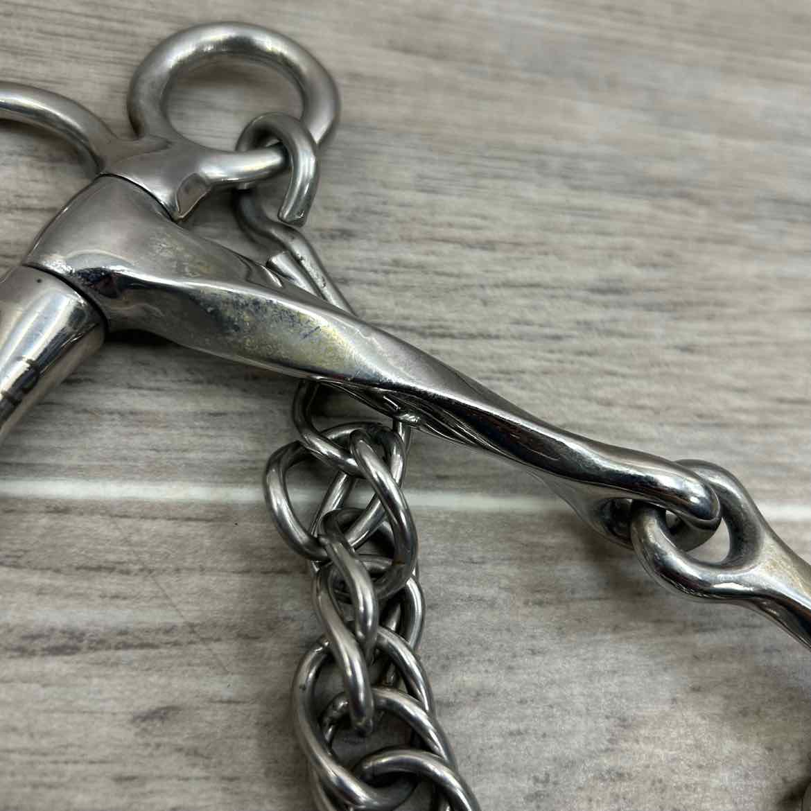 Centaur Single Joint Slow Twist Pelham Bit 5.5"