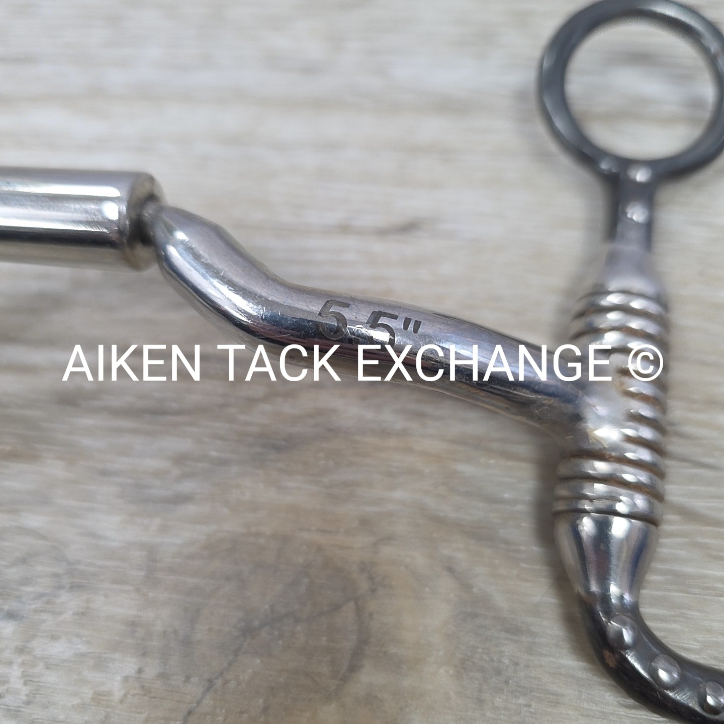 Professional Equine Low Port Comfort Mouth Shank Bit 5.5"