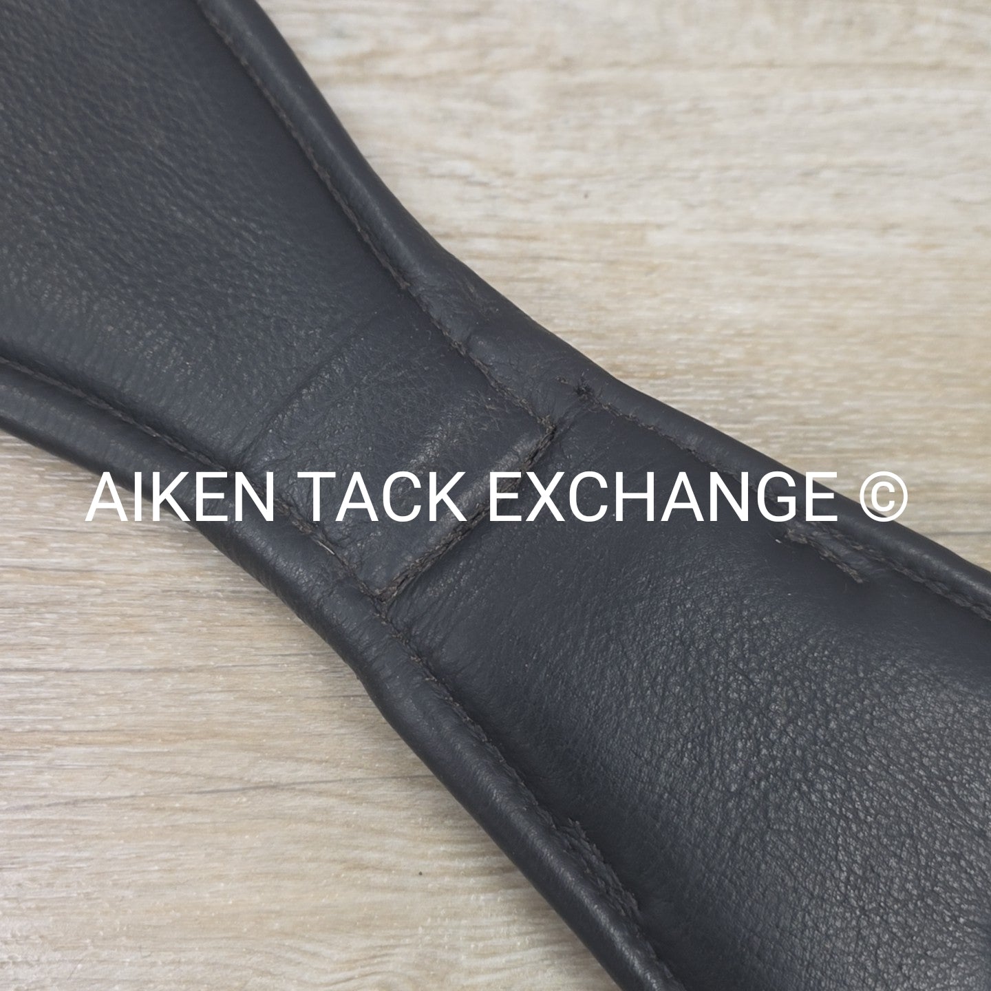 Contour Double End Elastic Dressage Girth, Black, 22"