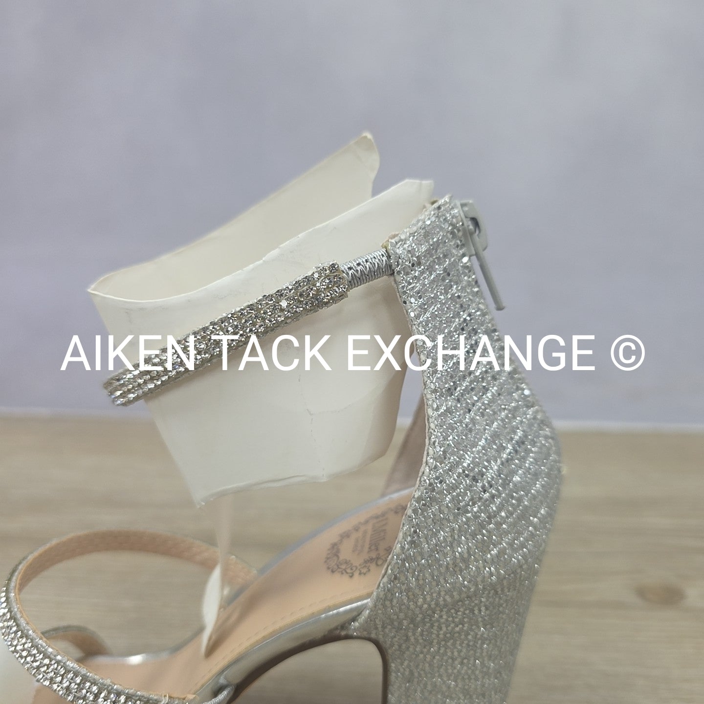I.Miller Silver Heels, Size 7
