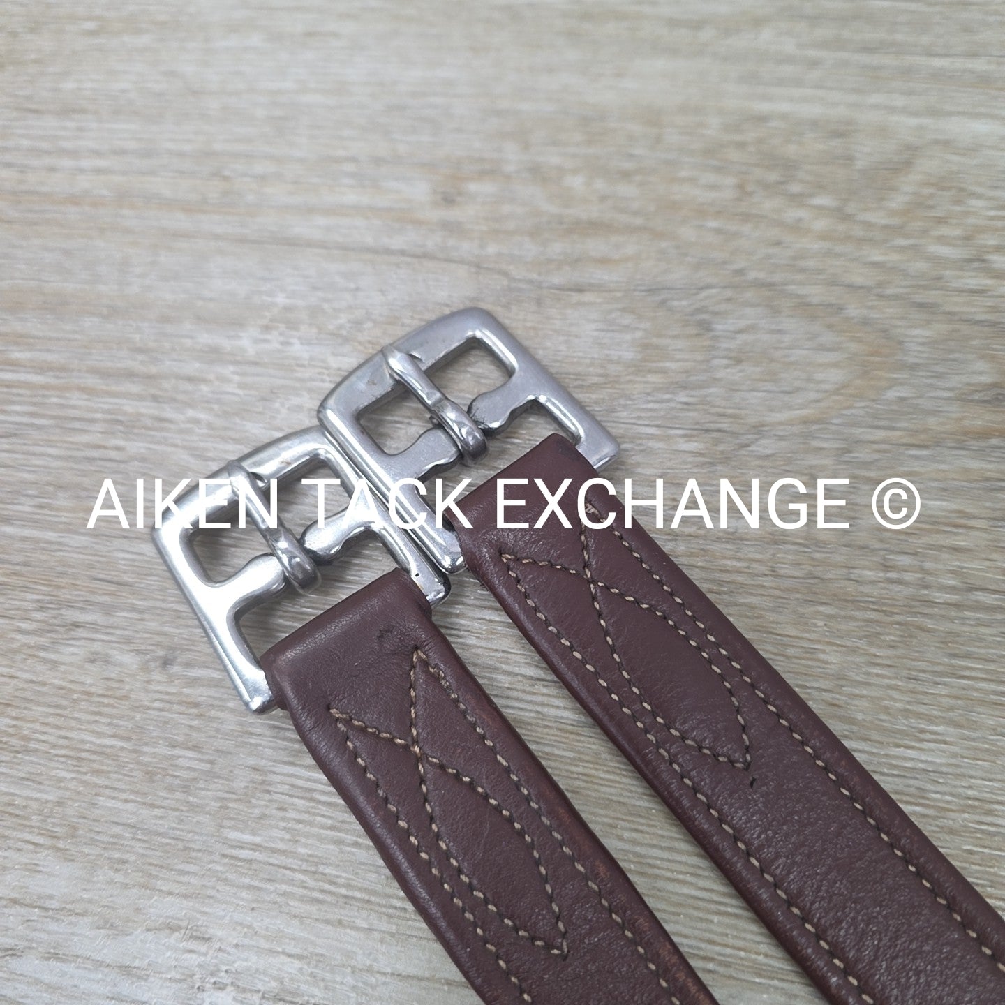 ExionPro Stirrup Leathers, Brown, 54"