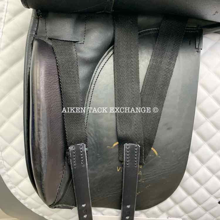 Jorge Canaves by Thornhill Vienna II Dressage Saddle, 18" Seat, 32 Tree - Medium, Wool Flocked Panels