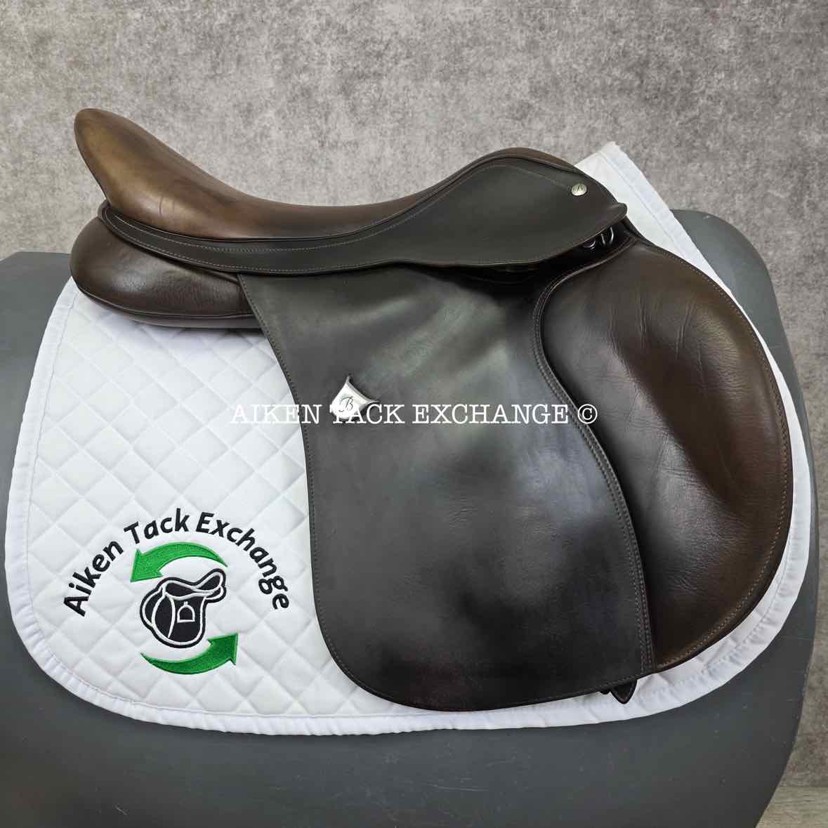2018 Bates All Purpose Saddle, 18" Seat, Adjustable Tree - Changeable Gullet, CAIR Panels
