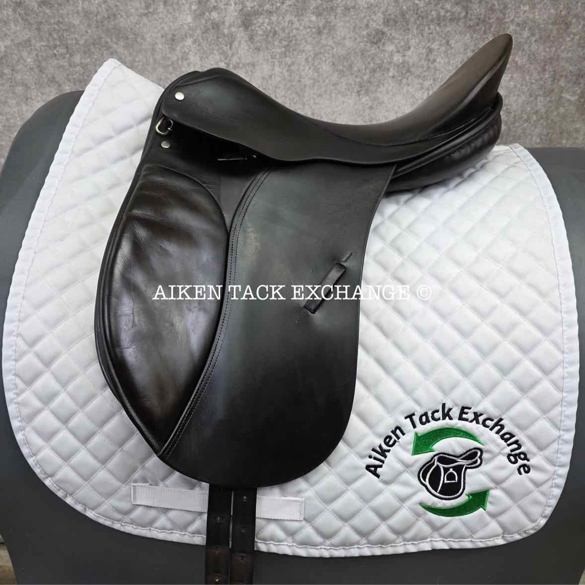 Legend Dressage Saddle, 17" Seat, M/MW Tree, Wool Flocked Panels