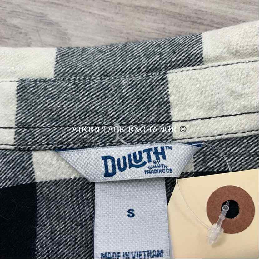 Duluth Trading Co. T-Shirt Flannel, Size Small