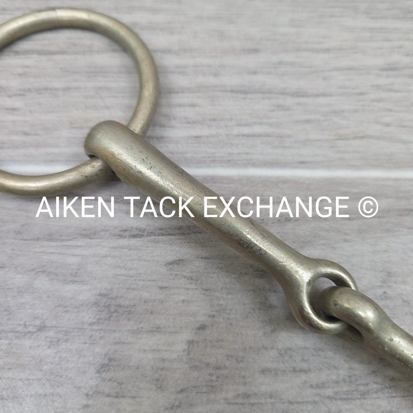 Herm Sprenger Single Joint Loose Ring Bradoon Bit 5.5"