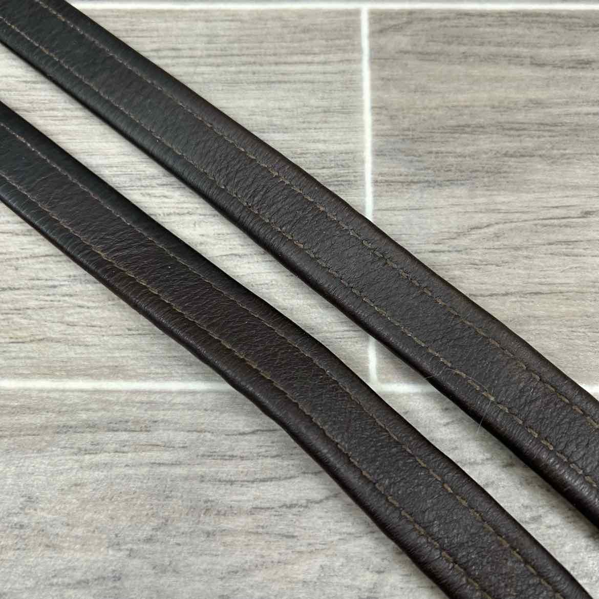 Prestige Stirrup Leathers, Brown, Size 57" (145)