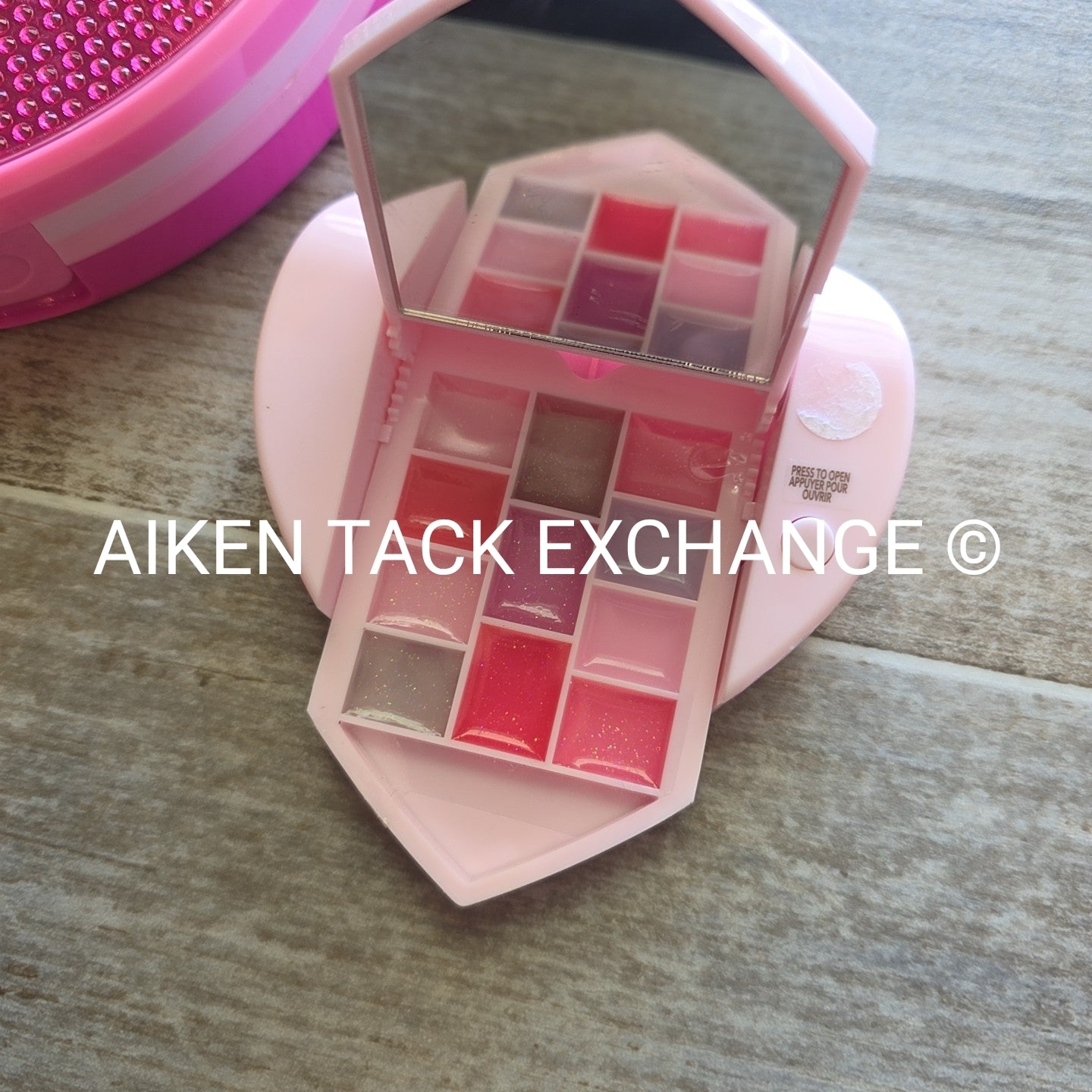 Claire's Beauty Set - 2 Makeup Palettes (1 Large, 1 Small)