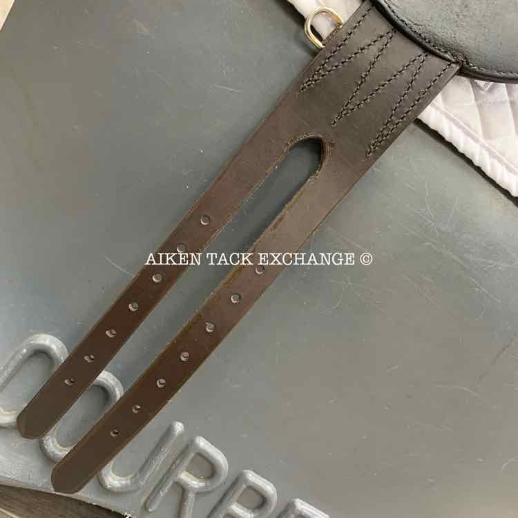 **SOLD** 2008 Antares Comfort Monoflap Jump Saddle, 18" Seat, 3AA Flap, Medium Wide Tree, Foam Panels, Buffalo Leather